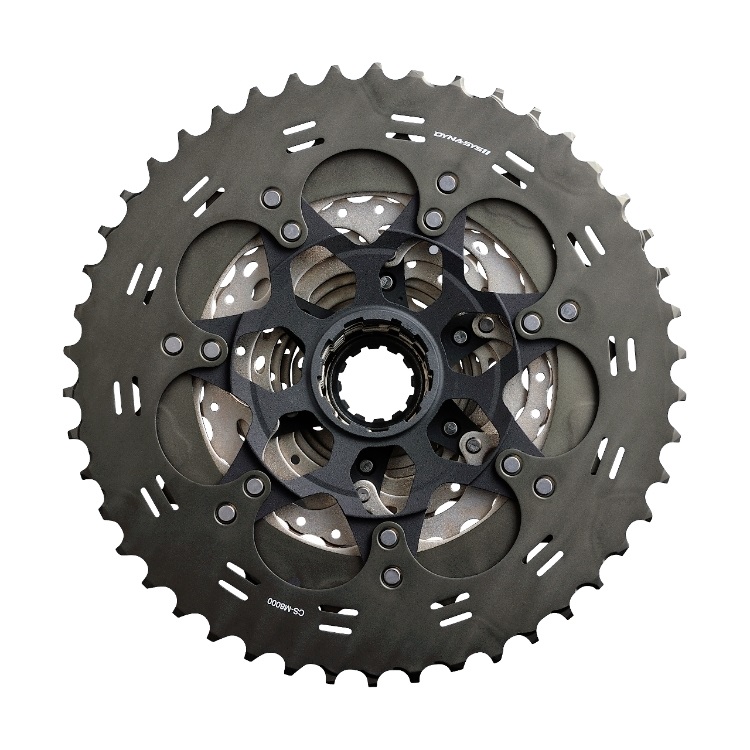 Shimano Deore XT CS-M8000 Cassetta Pignoni 11 Velocità 11-46 Denti Argento