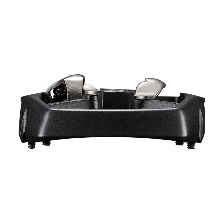 Shimano E-PDT8000 PD-T8000 Pedali Doppia Funzione Nero - Flat e SPD, Regolazione Tensione