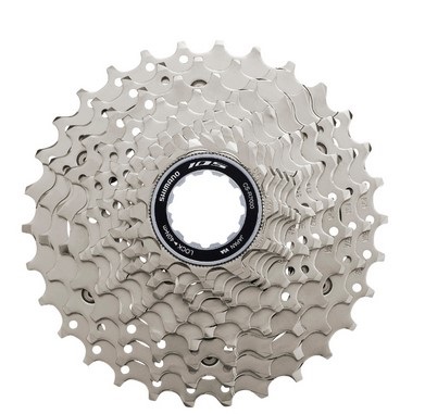 Shimano CS-R7000 Cassetta Pignoni 11-30 Denti 11 Velocità Grigio - Struttura Robusta e Affidabile