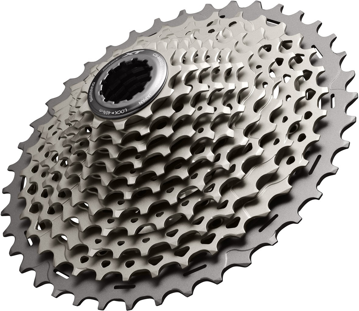 Shimano Cassetta Pignoni XT CS-M8000 - 11 Velocità, Combinazioni 11-40/11-42/11-46