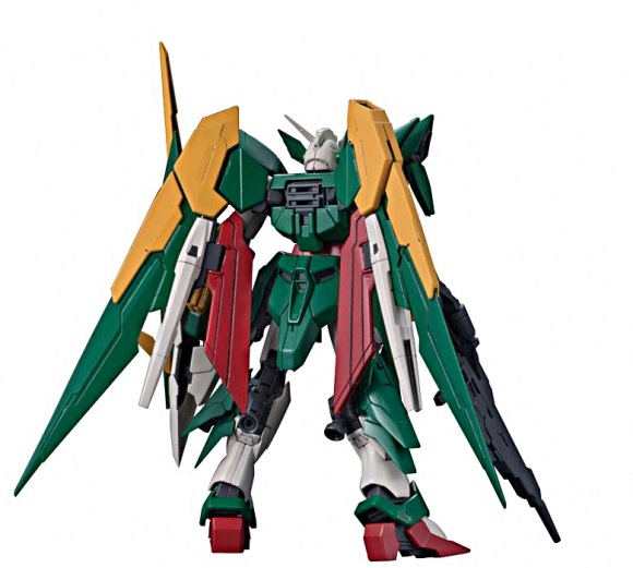 Bandai Gundam Fenice Rinascita 1/100 Master Grade Model Kit - Multicolore con Gemelle Fascio Parti e Display Stand