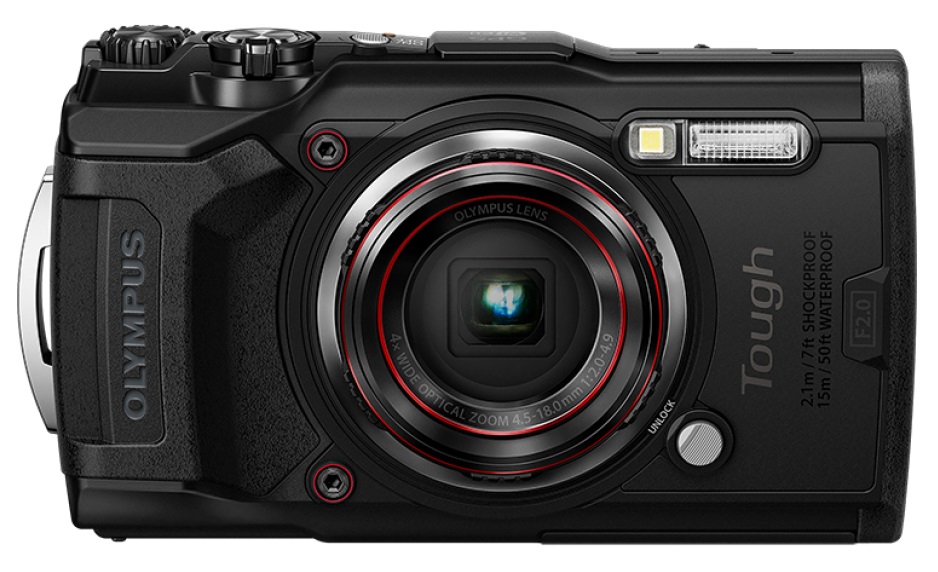 Olympus Tough TG-6 Fotocamera Digitale Impermeabile Nera - 12 MP CMOS, Zoom Ottico 4x, Resistente a Cadute e Gelo