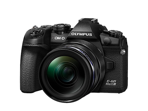Olympus OM-D E-M1 Mark III MILC 20,4 MP MOS 5184 x 3888 Pixel, 4K Ultra HD, Stabilizzatore a 5 Assi, Wi-Fi e Bluetooth, Nero con Obiettivo M.Zuiko 12-40mm f2.8 PRO