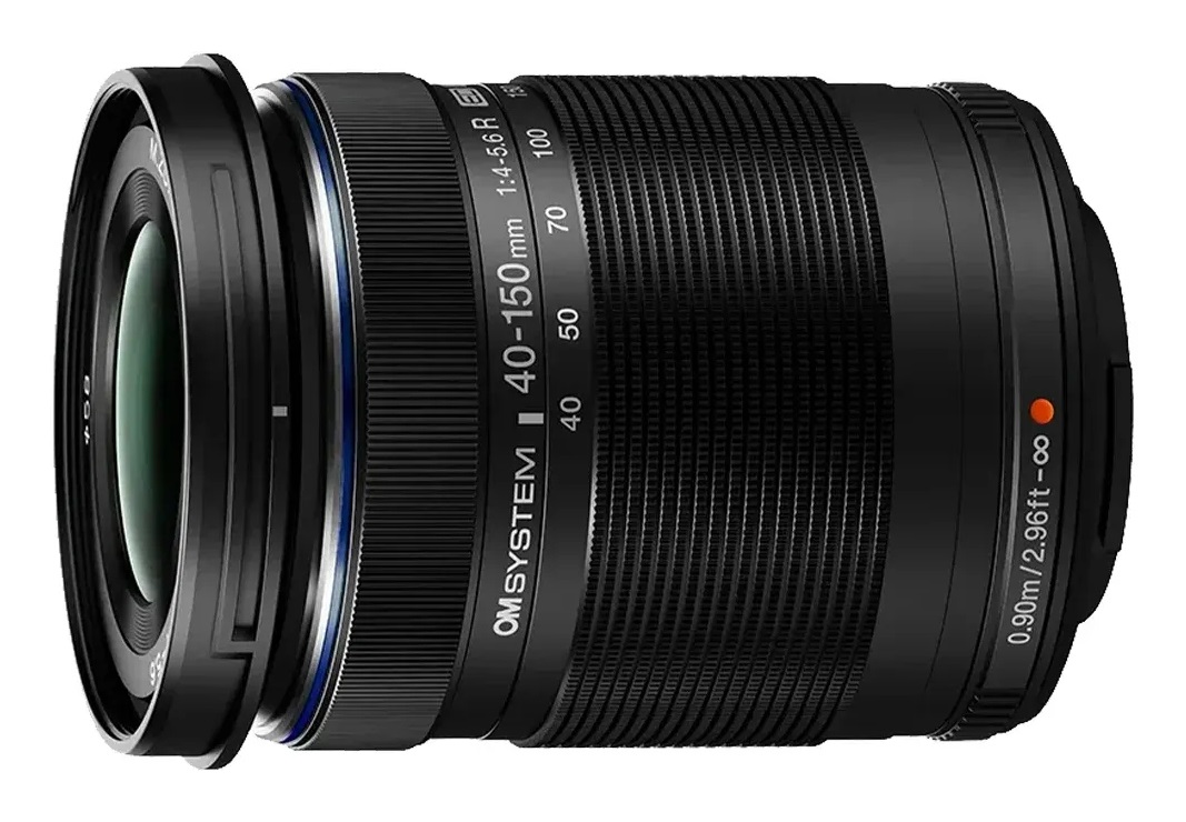 OM SYSTEM M.Zuiko Digital ED 40-150mm F4.0-5.6 R Teleobiettivo Zoom Argento - Compatibile con Fotocamere MFT