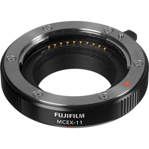 Fujifilm MCEX-11 Anello Macro 11mm Nero - Compatibile con Obiettivi XF e XC, Garanzia Ufficiale 2 Anni