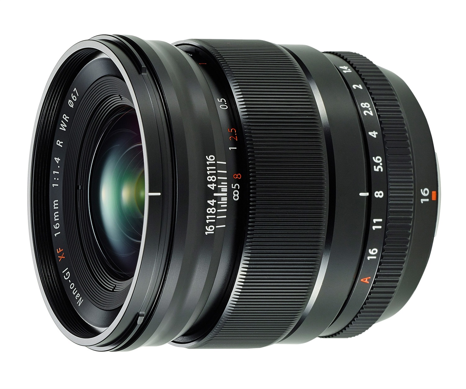 Fujifilm XF 16mm f/1.4 R WR - Obiettivo Grandangolare Luminoso, Resistente Intemperie, Attacco X Mount