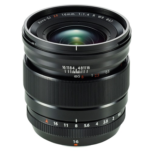 Fujifilm XF 16mm f/1.4 R WR - Obiettivo Grandangolare Luminoso, Resistente Intemperie, Attacco X Mount