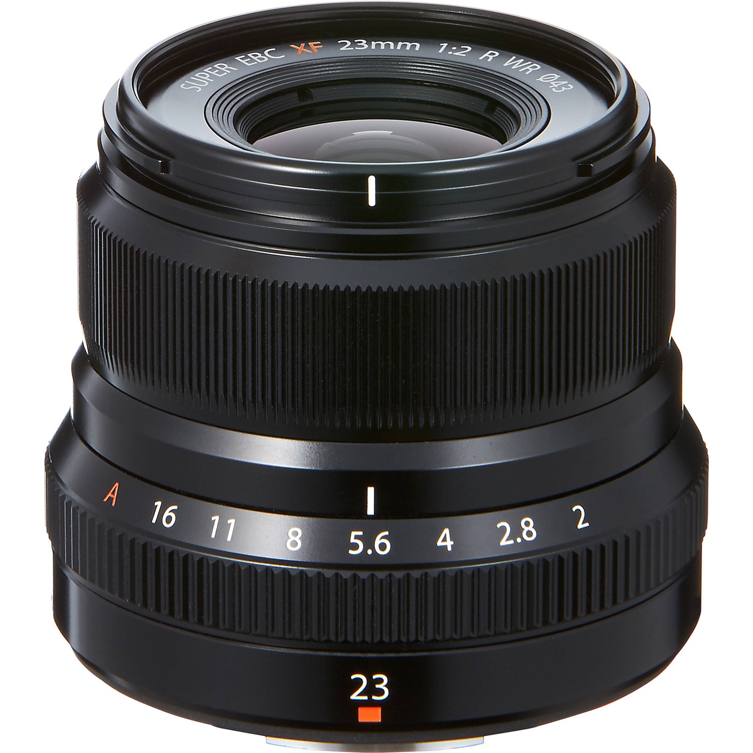 Fujifilm FUJINON XF 23mm F2.0 R WR Nero - Obiettivo Grandangolare con Elevata Risoluzione e Messa a Fuoco Stepper Motor