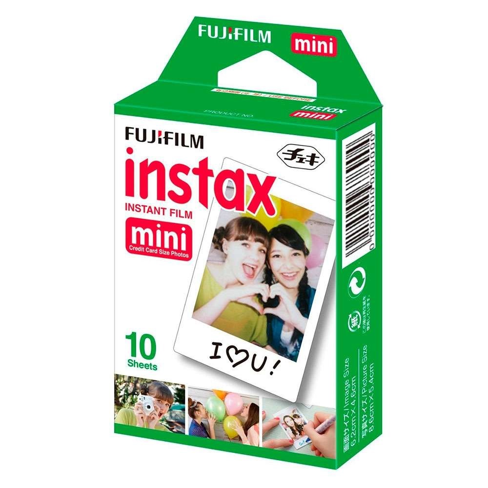 Fujifilm Instax Mini Pellicola per Istantanee a Colori ISO 800 - 10 Pezzi 54 x 86 mm