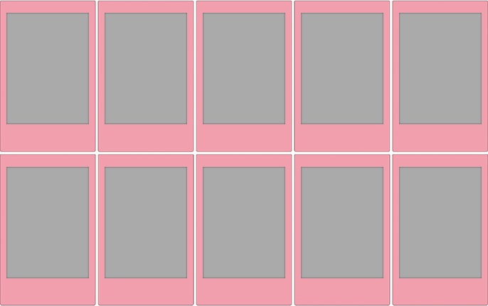 Fujifilm Instax Mini Pink Lemonade - Pellicola Istantanea 10 pz 54 x 86 mm con Bordo Rosa