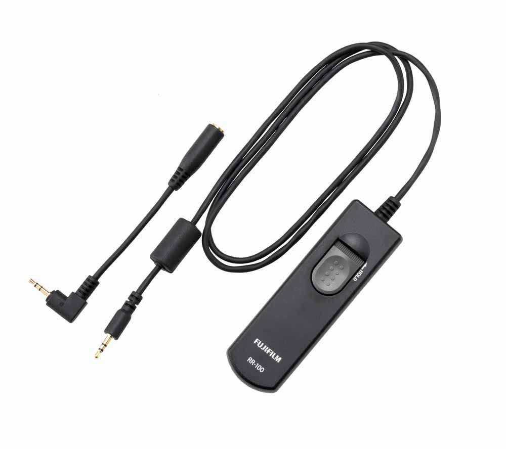 Fujifilm RR-100 Telecomando Cablato per Fotocamere Serie X e GFX - Compatibile con Modalità BULB e Scatto Continuo
