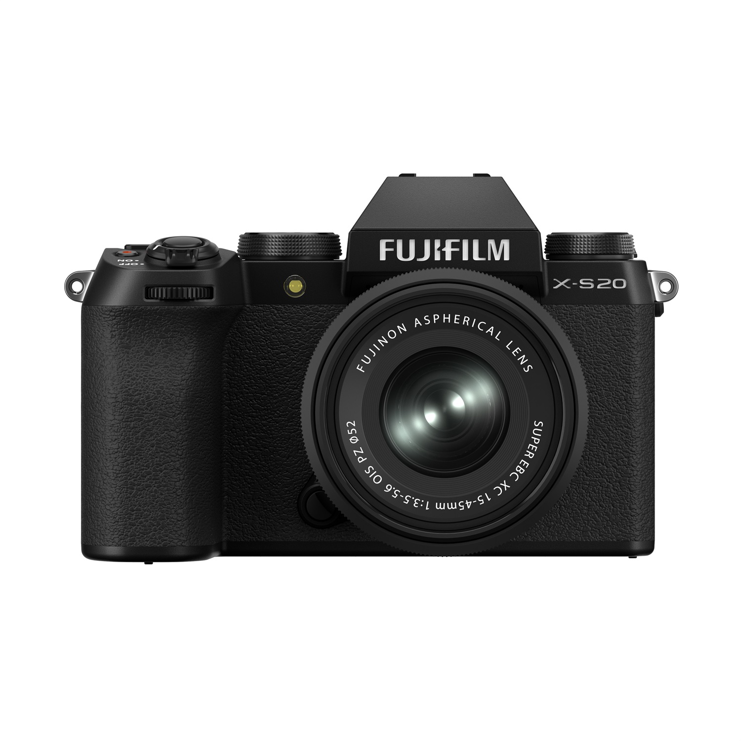 Fujifilm X-S20 Fotocamera Digitale Mirrorless 26,1 MP con Sensore X-Trans CMOS 4, Obiettivo XC 15-45mm F3.5-5.6 OIS PZ, Stabilizzazione IBIS, Video 6.2K, Mirino EVF e Schermo LCD Vari-angle