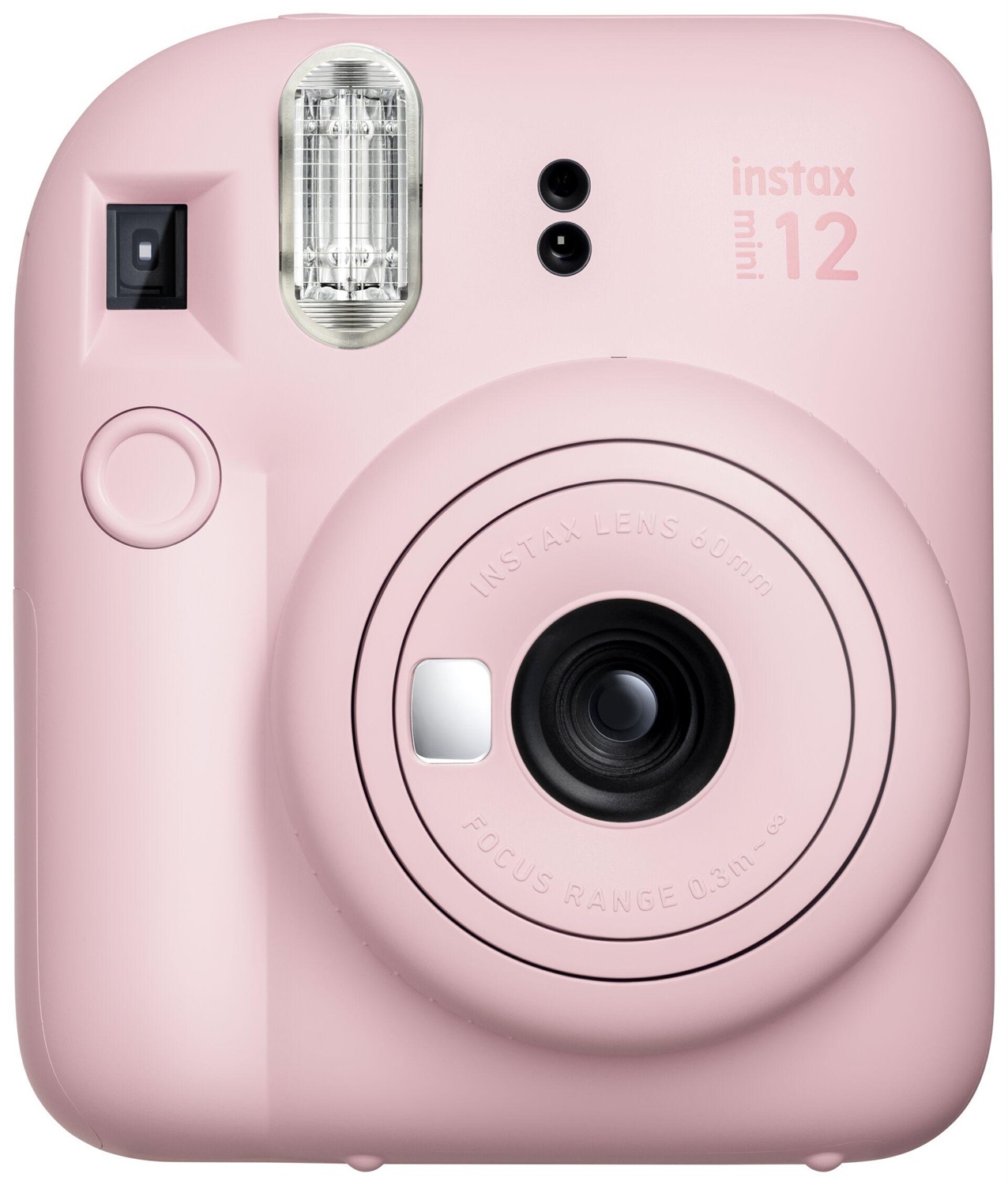 Fujifilm Instax Mini 12 Fotocamera Istantanea Blossom Pink con Stampa 86 x 54 mm, Specchietto Selfie e Modalità Close Up