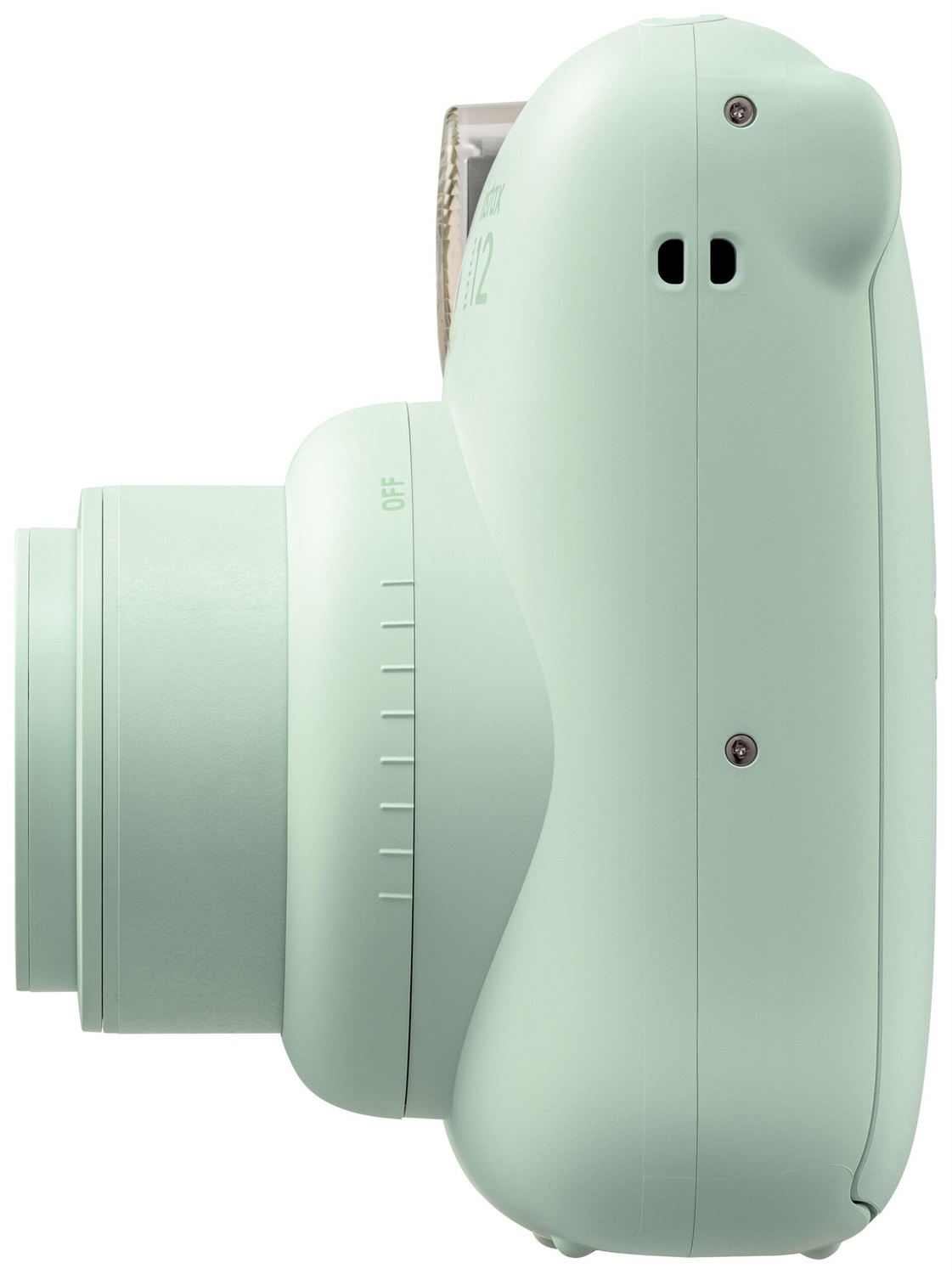 Fujifilm Instax Mini 12 Fotocamera Istantanea Verde Menta - Stampa 86 x 54 mm, Specchietto Selfie, Modalità Close Up, Esposizione Automatica