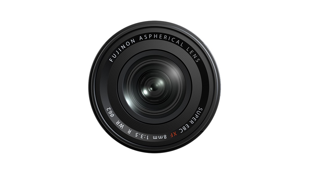 Fujifilm FUJINON XF8mmF3.5 R WR - Obiettivo ultra grandangolare f/3.5 per mirrorless, attacco X mount, resistente alle intemperie, angolo di vista 121°