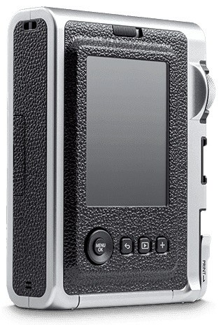 Fujifilm Instax Mini Evo - Fotocamera Ibrida a Sviluppo Istantaneo con Stampante Integrata, Risoluzione 2560 x 1920 Pixel, Dimensione Stampa 86 x 54 mm, 100 Combinazioni di Effetti, LCD 3 Pollici, Nero