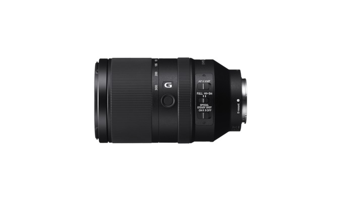 Sony FE 70-300mm F4.5-5.6 G OSS Teleobiettivo zoom Full Frame con Stabilizzazione e Messa a Fuoco Automatica