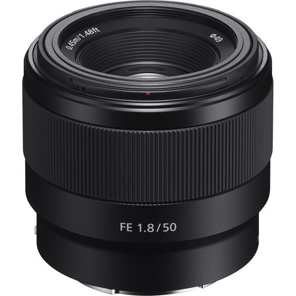 Sony SEL50F18F Obiettivo a Focale Fissa 50 mm F1.8 - Mirrorless Full-Frame, Attacco E, Leggero e Compatto