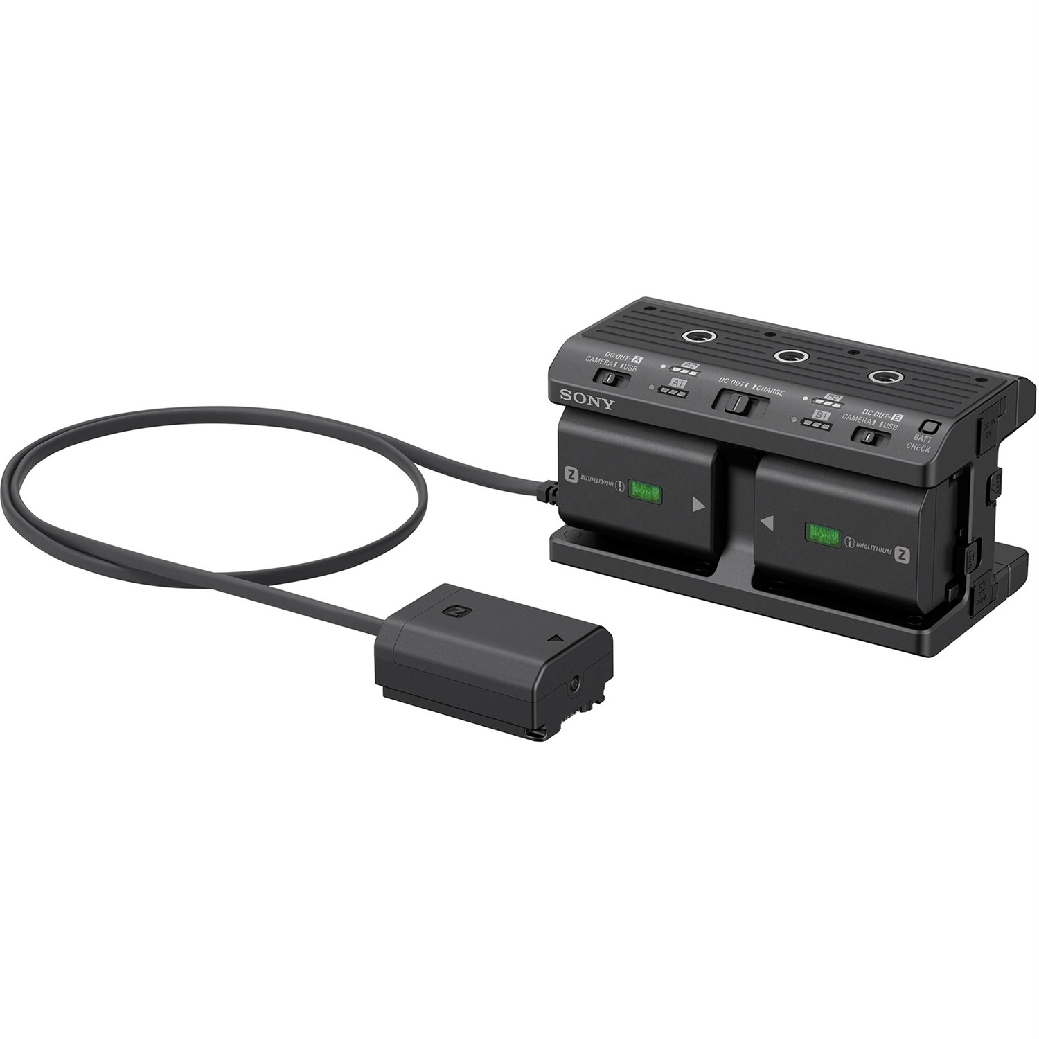 Sony NPA-MQZ1K Kit Adattatore Multibatteria per NP-FZ100 - Compatibile con Fotocamere Sony A9 e Serie W