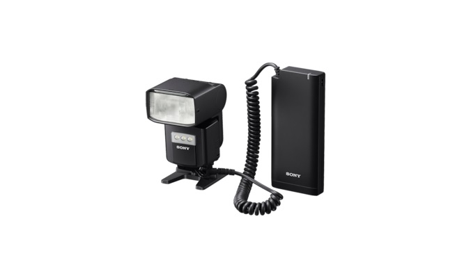 Sony FAEBA1 Adattatore Batteria Esterno per Flash Nero - Scatto Continuo, Ricarica in 0.6s, Fino a 660 Flash