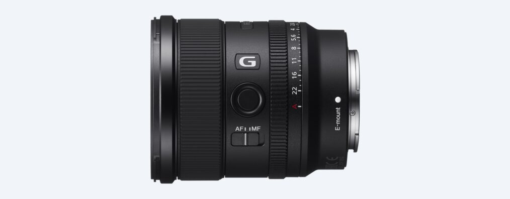 Sony FE 20mm F1.8 G - Obiettivo Grandangolare Ultra-Ampio per Mirrorless Full-Frame con Attacco E, Messa a Fuoco Automatica