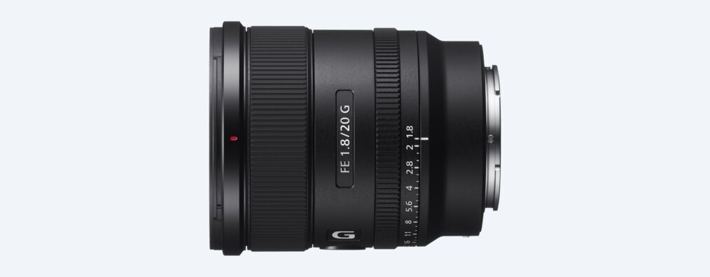 Sony FE 20mm F1.8 G - Obiettivo Grandangolare Ultra-Ampio per Mirrorless Full-Frame con Attacco E, Messa a Fuoco Automatica
