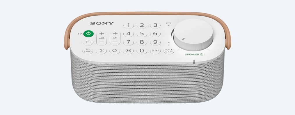 Sony SRS-LSR200 Speaker TV Portatile Wireless per Non Udenti e Anziani - Bianco
