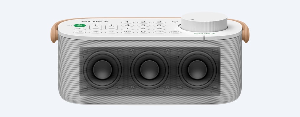 Sony SRS-LSR200 Speaker TV Portatile Wireless per Non Udenti e Anziani - Bianco