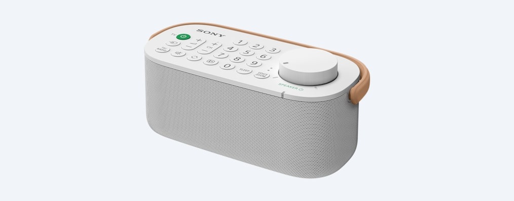 Sony SRS-LSR200 Speaker TV Portatile Wireless per Non Udenti e Anziani - Bianco