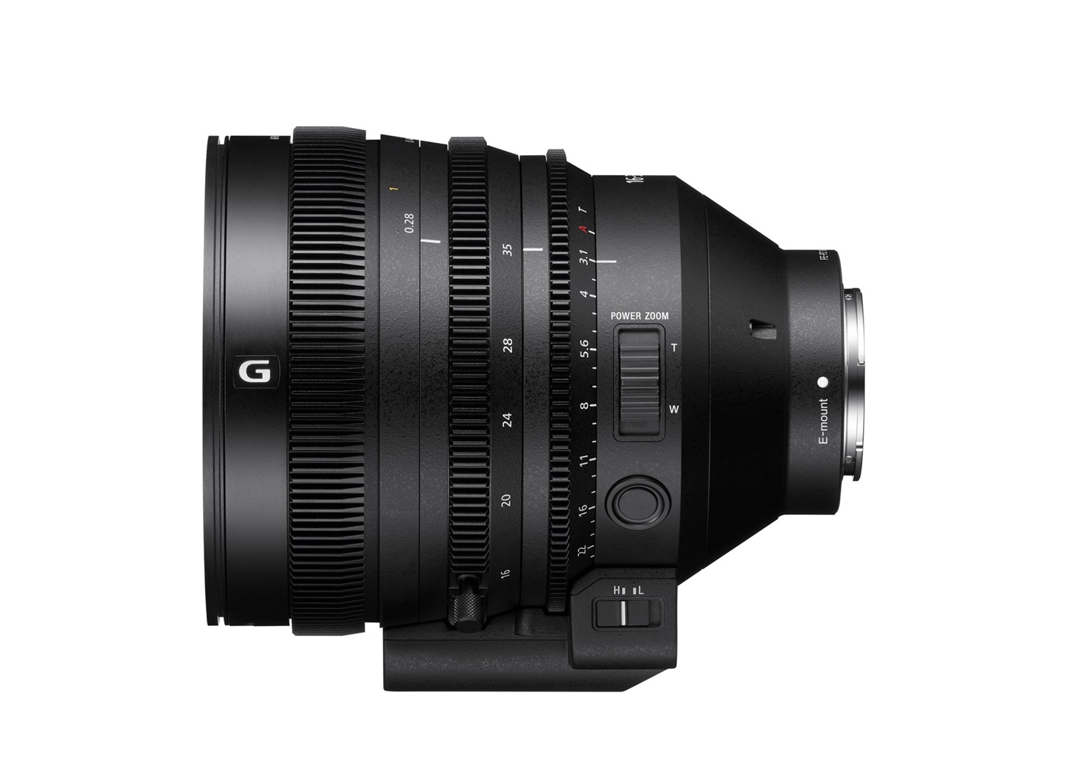 Sony FE C 16-35mm T3.1 G - Obiettivo zoom ultra ampio per videocamere full-frame, apertura costante T3.1, colore Nero