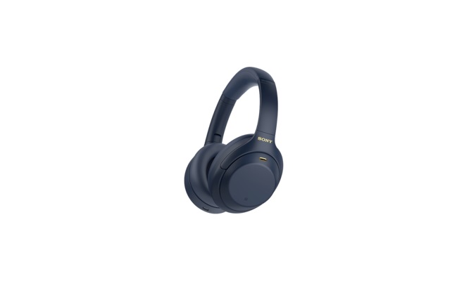 Sony WH-1000XM4 Cuffie Wireless Bluetooth con Cancellazione del Rumore, Colore Blu, USB Tipo-C, per Musica e Chiamate