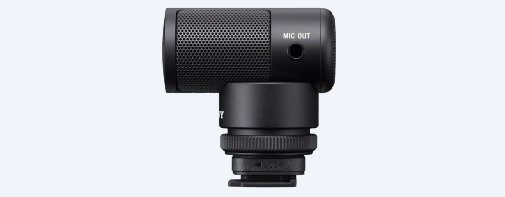 Sony ECM-G1 Microfono Shotgun Nero - Registrazione Audio di Alta Qualità per Fotocamera Digitale