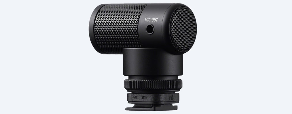Sony ECM-G1 Microfono Shotgun Nero - Registrazione Audio di Alta Qualità per Fotocamera Digitale