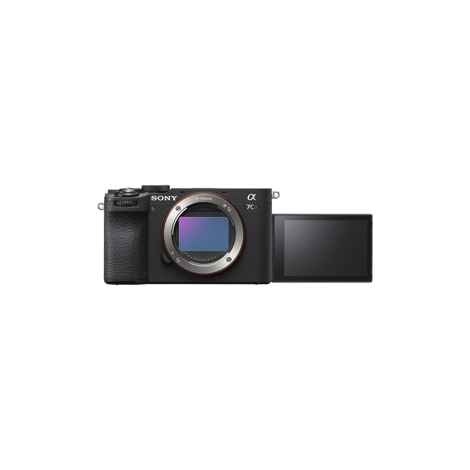 Sony Alpha 7C R - Fotocamera Mirrorless Full-Frame 61 MP Exmor R CMOS, Video 4K, Autofocus AI, Stabilizzazione a 7 Stop, Nero