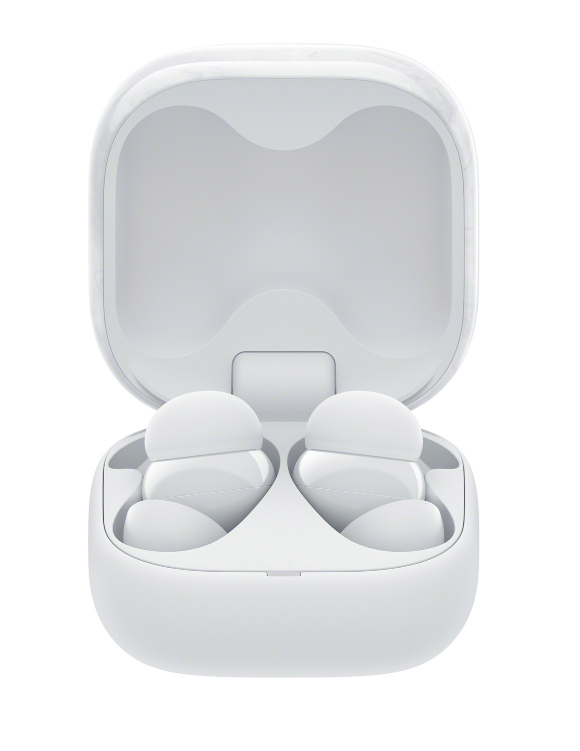 Sony LinkBuds Fit - Auricolari True Wireless Bluetooth con Noise Cancelling, Comfort a lungo, IPX4, Audio ad alta risoluzione, Modalità Ambient Sound, Durata della batteria fino a 21 ore, Connessione Multipoint, Compatibili con iOS e Android - Bianco