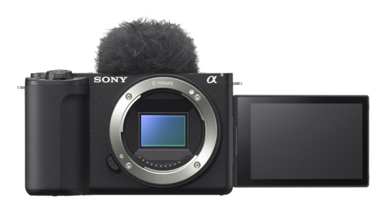 Sony ZV-E10 II Body Black - Fotocamera Mirrorless 26 MP APS-C, Video 4K a 60 fps, Autofocus Ultrarapido, Garanzia 5 Anni
