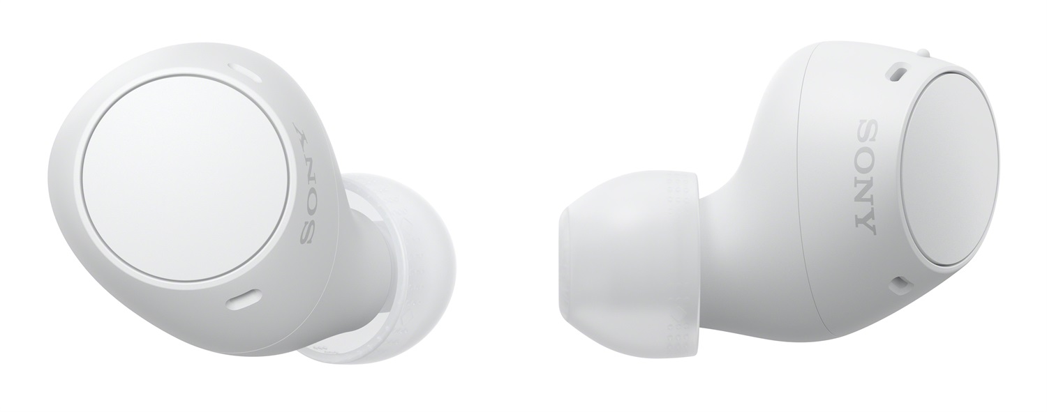 Sony WF-C510 | Cuffie True Wireless - Suono di alta qualità, Equalizzatore personalizzabile, Design Confortevole, Batteria da 22 ore, Ricarica Rapida, Connessione Bluetooth Multipoint, Ambient Sound Mode, Spotify Tap, Classificazione IPX4 - Bianco