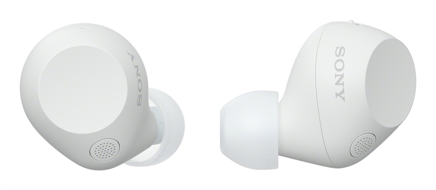 Sony WFC710NW.CE7 Cuffie True Wireless In-ear Bluetooth Bianco con Cancellazione Rumore, Autonomia Fino a 40 Ore, USB Tipo-C