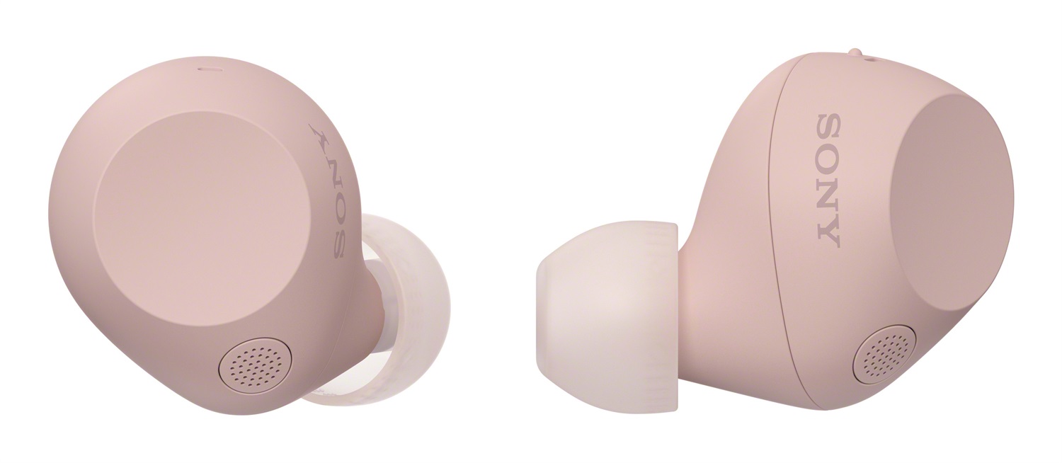 Sony WF-C710NP Cuffie True Wireless Stereo Rosa con Cancellazione Rumore, IPX4, Autonomia Fino a 40 Ore e Controlli Touch