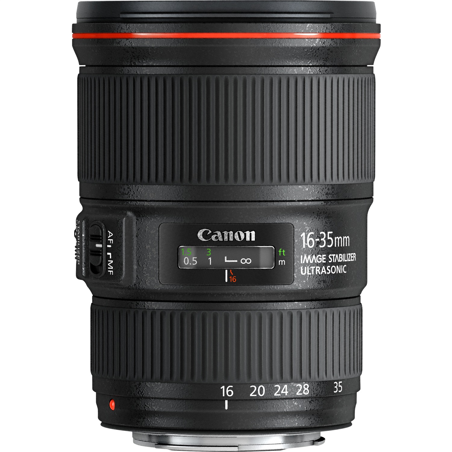 Canon EF 16-35 mm f/4L IS USM - Obiettivo zoom ultragrandangolare con apertura fissa f/4, stabilizzatore d'immagine, ideale per paesaggi e architettura