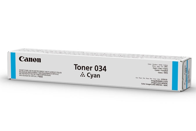 Canon Toner Originale 034 Ciano 7.300 Pagine per iR C1225iF - 9453B001