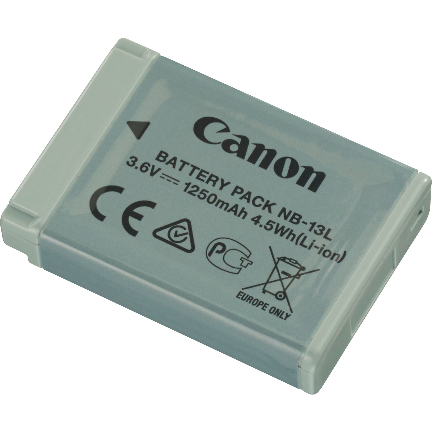 Canon NB-13L Batteria Ricaricabile 3,6 V 1250 mAh per Fotocamere PowerShot G7 X