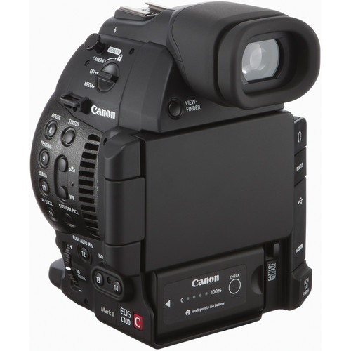 Canon EOS C100 Mark II - Videocamera con Dual Pixel CMOS AF per Videografi e Cineasti