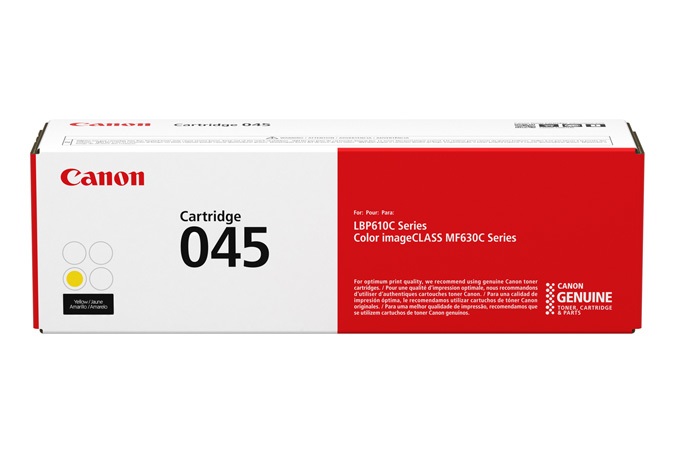 Canon 045Y Toner Originale Giallo 1239C002 - 1300 Pagine - Compatibile con MF 631Cn, MF 633Cdw, MF 635Cx, LBP-611Cn, LBP-613Cdw