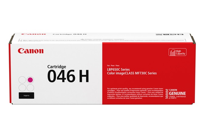 Canon 046 H Toner Magenta Originale 1252C002 - ~5000 Pagine - 1 pz