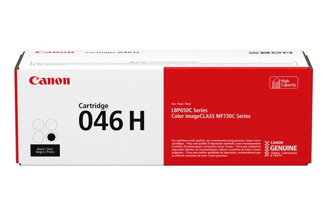 Canon 046H Cartuccia Toner Originale Nero 6300 Pagine - Modello 1254C002