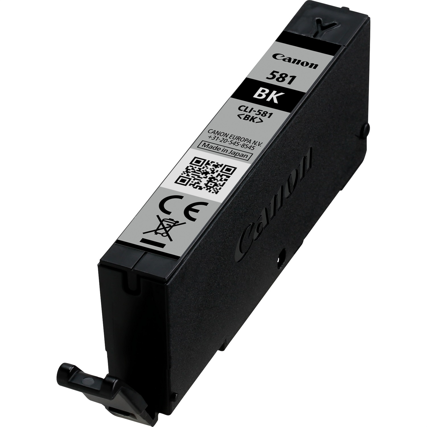 Canon Cartuccia d'inchiostro nero CLI-581BK, Inchiostro a base di pigmento, 5,6 ml, 750 pagine, Compatibile con PIXMA TS6150/TS6151/TS8150/TS8151/TS8152/TS9150/TS9155/TR7550/TR8550/TS6250/TS6251/TS8250/TS8251/TS8252/TS9550/TS9551C