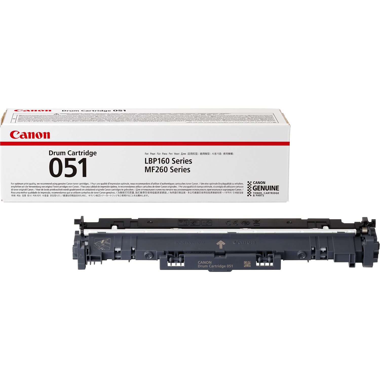 Canon Cartuccia del Tamburo 051 - Nero - 23000 Pagine - Codice 2170C001