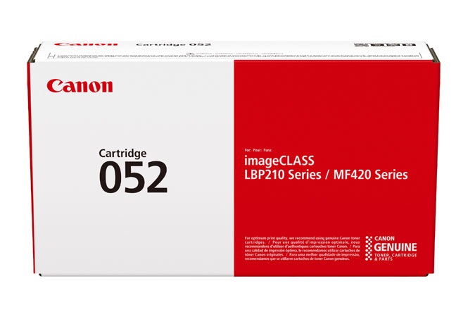 Canon 052 Toner Originale Nero 2199C002 - 3100 Pagine - Compatibile con LBP212DW, LBP214DW, LBP215X, MF421DW, MF426DW, MF428X, MF429X