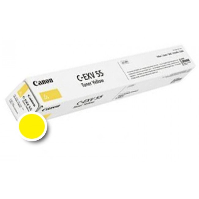 Canon C-EXV 55 Toner Originale Giallo 23000 Pagine - Compatibile con iR ADV C256i, C356i